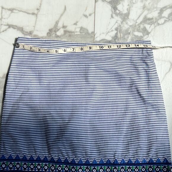 Vineyard Vines Striped Mini Skirt Size 4 - Picture 10 of 11